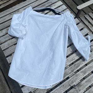 Off-the-shoulder Cotton Aritzia Blouse